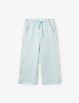 BENETTON: Wide-Leg Cotton-Jogging Bottoms 8 Months - 6 Years