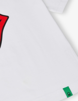 BENETTON: The Rolling Stones Graphic-Print Cotton-Jersey T-Shirt 6-14 Years