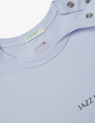 BENETTON: Koala-Print Short-Sleeve Cotton-Jersey T-Shirt 1-18 Months