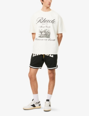 RHUDE: Heaven On Earth Graphic-Print Cotton T-shirt