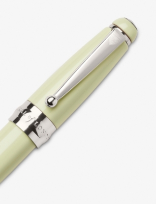 ASPINAL OF LONDON: Baby Ballpoint Enamel And Sterling-Silver-Plated Ballpoint Pen