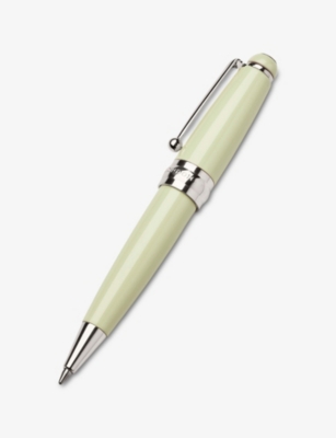 ASPINAL OF LONDON: Baby Ballpoint Enamel And Sterling-Silver-Plated Ballpoint Pen