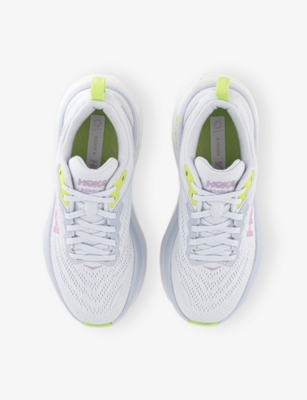 Hoka Womens  Bondi 8 Mixed-material Trainers In Sea Ice Pink