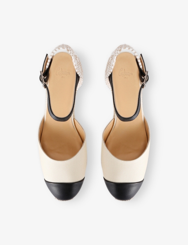 Coraline Woven Wedge Espadrilles