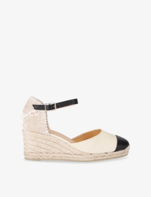 CASTANER: Coraline Woven Wedge Espadrilles