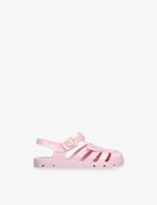 SOPHIA WEBSTER: Kids' Butterfly-Embellished Caged Rubber Sandals