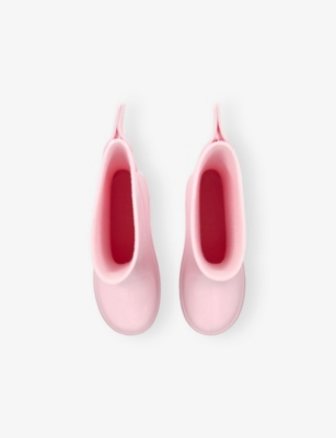 SOPHIA WEBSTER: Kids' Butterfly-Embellished Rubber Wellington Boots