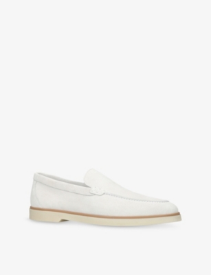 MAGNANNI: Altea Suede Loafers