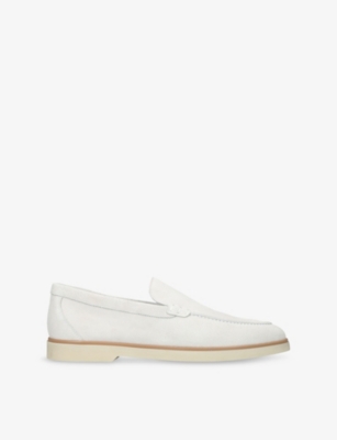 MAGNANNI: Altea Suede Loafers