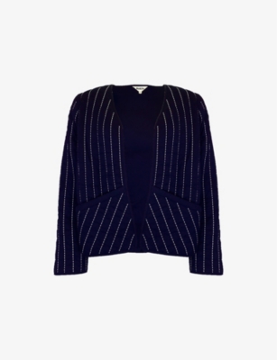 RO&ZO: Stitch-Embroidered Padded Cotton Jacket