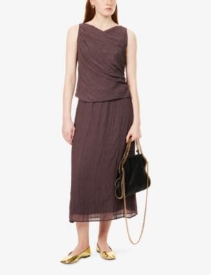 SAMSOE SAMSOE: Savira Crinkle Sleeveless Woven Top
