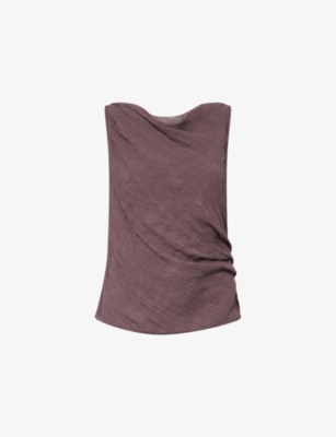 SAMSOE SAMSOE: Savira Crinkle Sleeveless Woven Top
