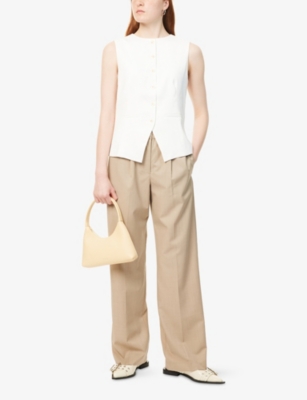 SAMSOE SAMSOE: Saruma Button-Down Woven Waistcoat