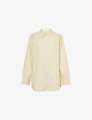 SAMSOE SAMSOE: Salova Striped Cotton Shirt