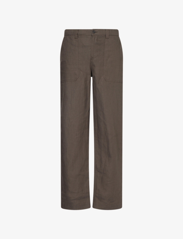 Forge Straight-Leg Linen Trousers