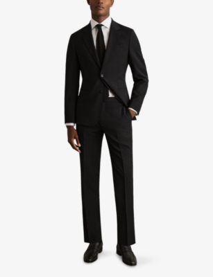REISS: Promise Slim-Fit Wool-Blend Trousers
