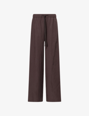VINCE: Drawstring Straight-Leg Woven Trousers