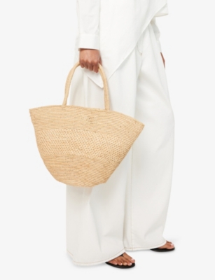 THE ROW: Emilie Raffia Tote Bag
