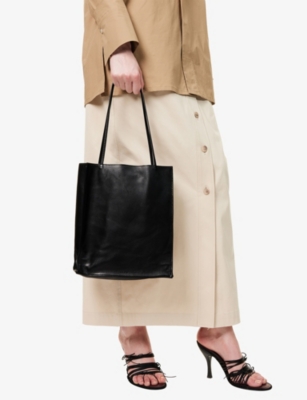 THE ROW: To Go Large Leather Tote Bag