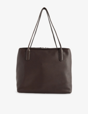 THE ROW: Henri Leather Shoulder Bag