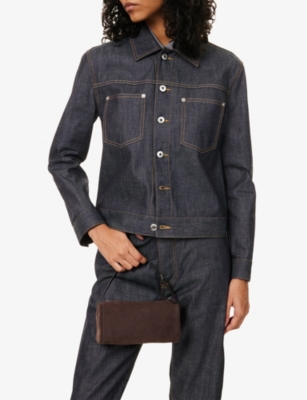 THE ROW: 90s Leather Shoulder Bag