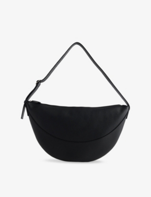 THE ROW: Jouve Leather Cross Body Bag