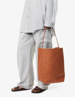 N/S Park Large Leather Tote Bag