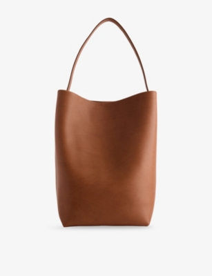 N/S Park Large Leather Tote Bag