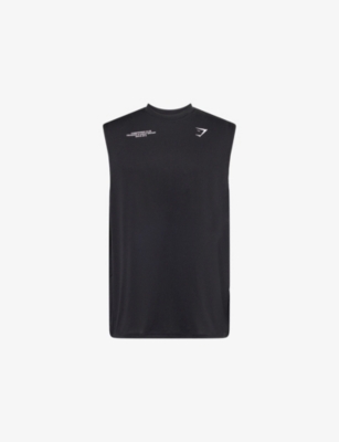 GYMSHARK: Conditioning Club Relaxed-Fit Woven Tank Top