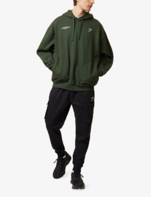 GYMSHARK: Conditioning Club Regular-Fit Cotton-Blend Hoody