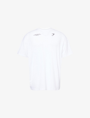 GYMSHARK: Conditioning Club Oversized-Fit Woven T-Shirt