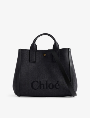 CHLOE: Carry Medium Canvas Tote Bag