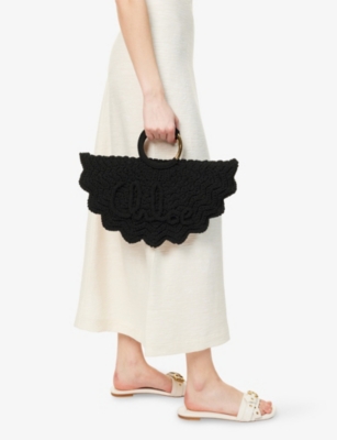 CHLOE: Bracelet Paravent Small Crochet Shoulder Bag