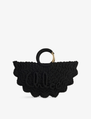 CHLOE: Bracelet Paravent Small Crochet Shoulder Bag