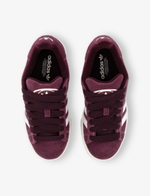 ADIDAS: Campus 00s Logo-Print Suede Low-Top Trainers