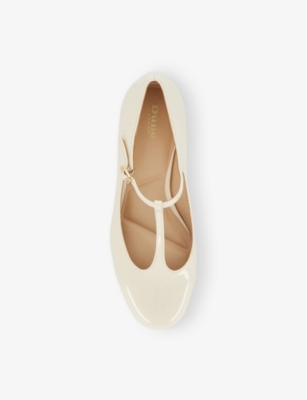 DUNE: Believable Block-Heel Patent Mary Janes