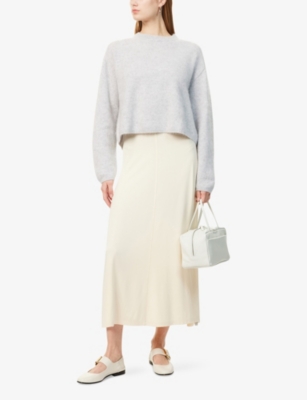 SOFT GOAT: Brushed Round-Neck Cashmere Jumper