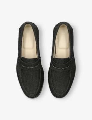 DUKE & DEXTER: Wilde Denim Loafers