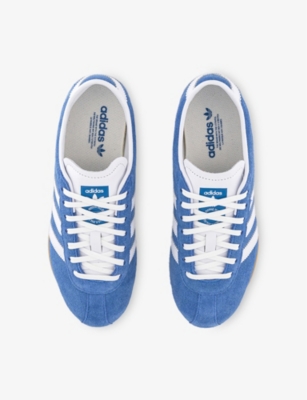 ADIDAS: Tokyo Logo-Print Suede Low-Top Trainers