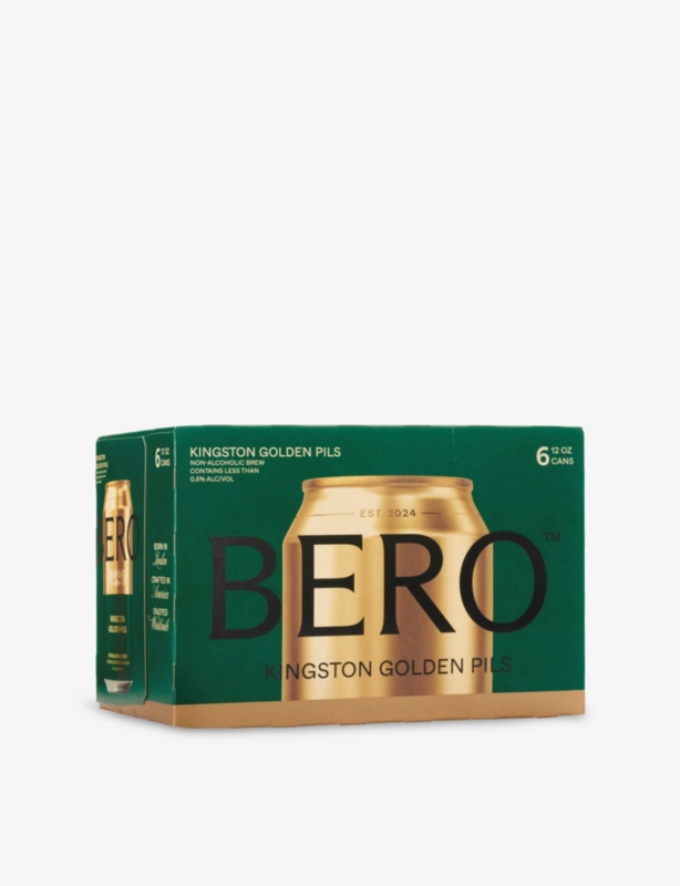 Kingston Golden Pils Non-Alcoholic Beer Pack of 6 x 355ml