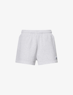 SPORTY & RICH: Runner Soft Disco Two-Slip-Pockets Cotton-Blend Shorts