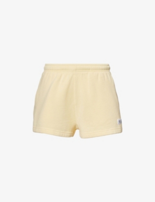 SPORTY & RICH: Runner Two-Slip-Pockets Cotton-Blend Shorts