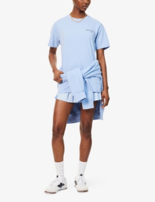 SPORTY & RICH: Wimbledon Round-Neck Cotton-Jersey T-Shirt