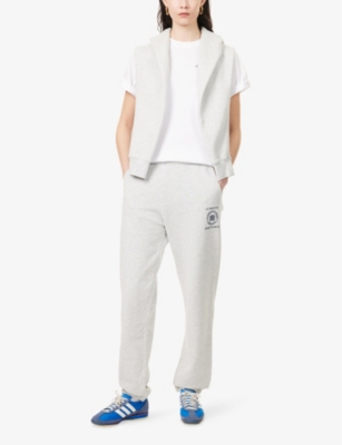 SPORTY & RICH: Bristol Faubourg logo-print cotton-jersey T-shirt