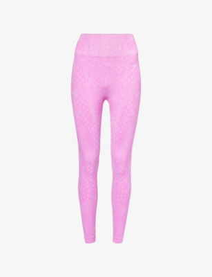 GYMSHARK: Adapt Animal-Print Seamless Stretch-Woven Leggings