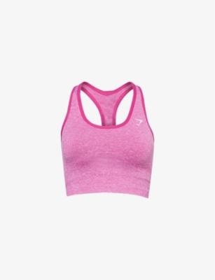 GYMSHARK: Lift Seamless stretch-woven bra