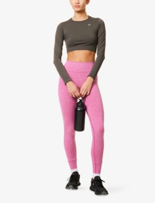 GYMSHARK: Lift Seamless Stretch-Woven Leggings