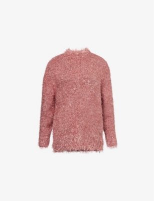 SIMONE ROCHA: Tinsel Round-Neck Knitted Jumper