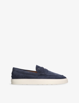 TODS: Mocassino Cassetta 04L Suede Loafers