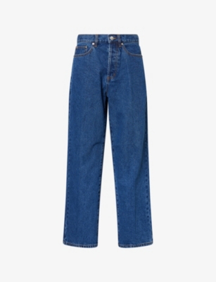 OBEY: Classic Baggy Straight-Leg Denim Jeans